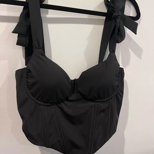 Nasty gal bustier top — worn once